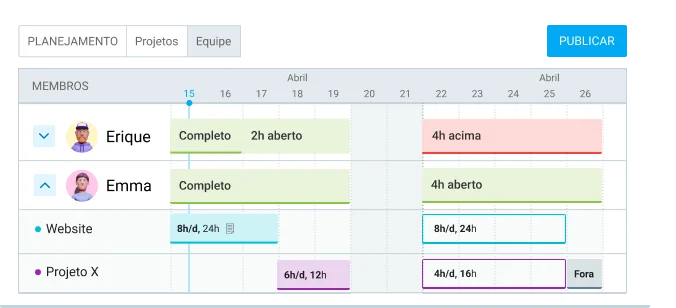 Agendamento Clockify