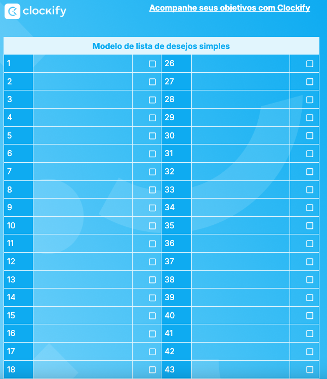 Modelo de definição de metas