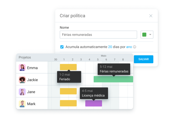 Funcionalidade Clockify
