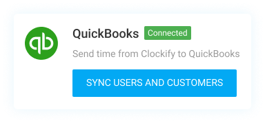 Connect to QuickBooks and authorize access