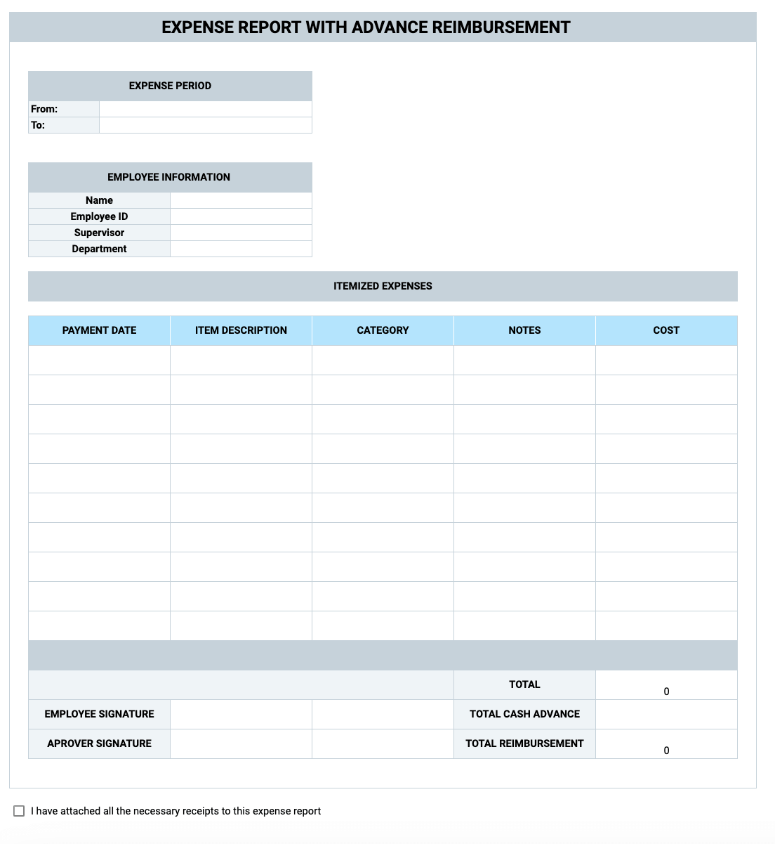 expense-chart-template