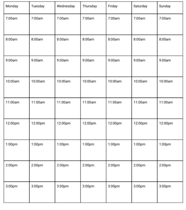 Project Time Tracking Excel Template