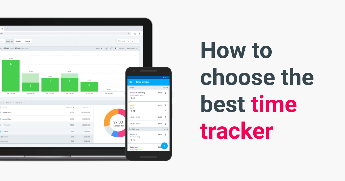 How to choose the best time tracking software - Clockify