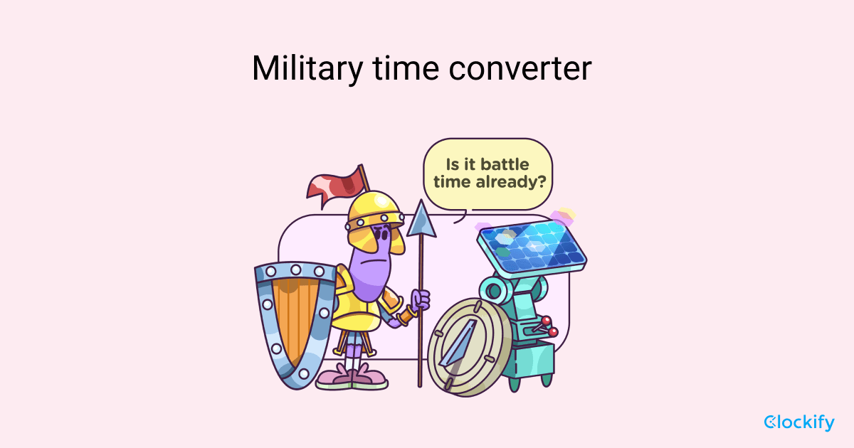 time clock converter