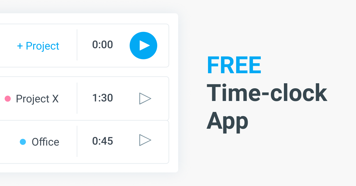 free time clock app for small business