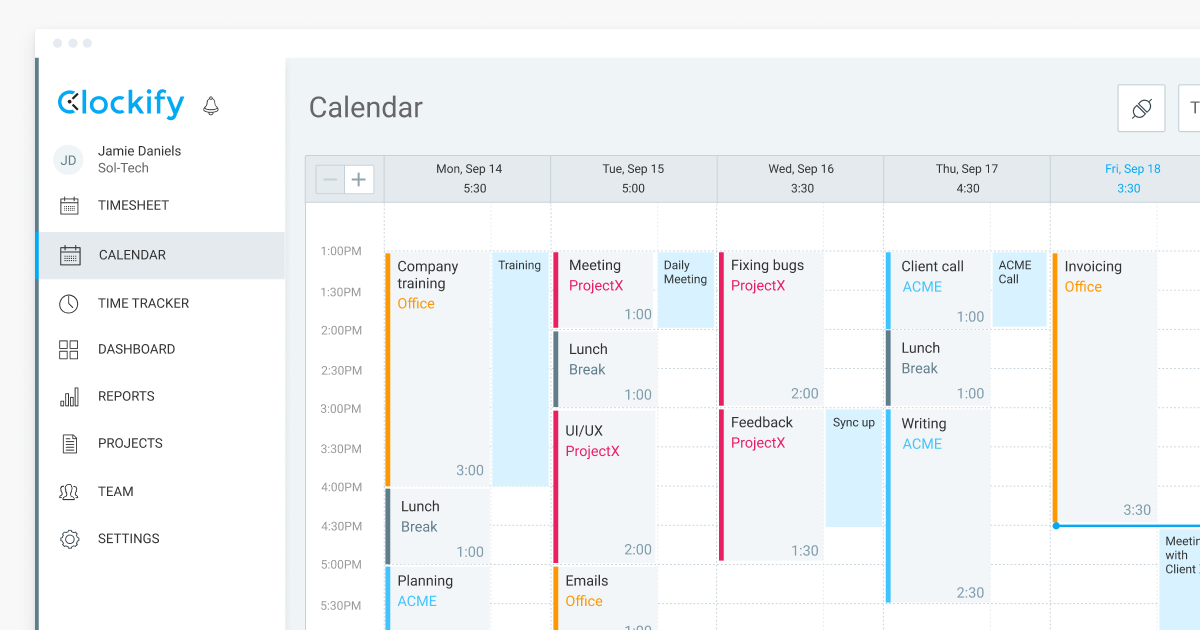 Time Management App - Clockify™
