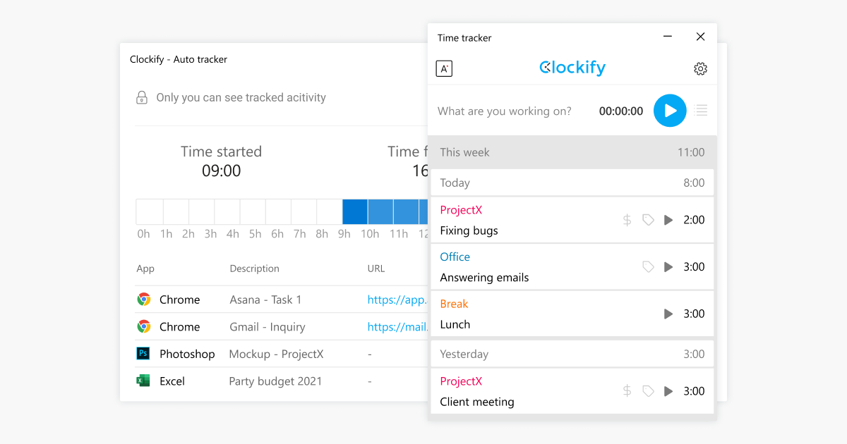 FREE Attendance Tracker - Clockify™