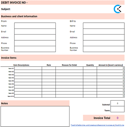 monthly invoice template excel