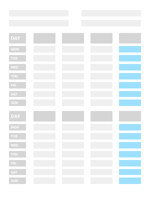 Wage Sheet Template Free