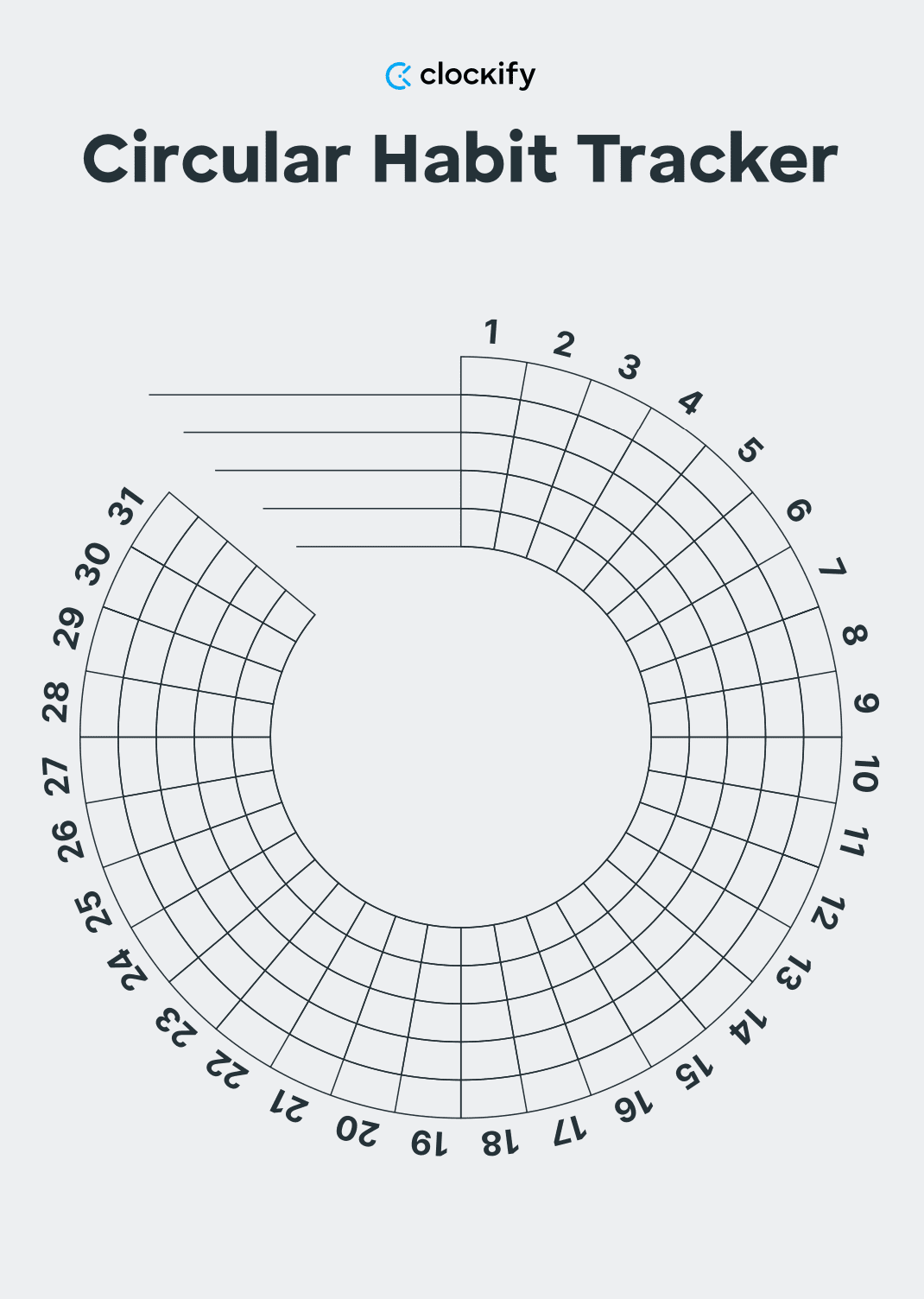 20 Printable Habit Tracker Templates for 2024