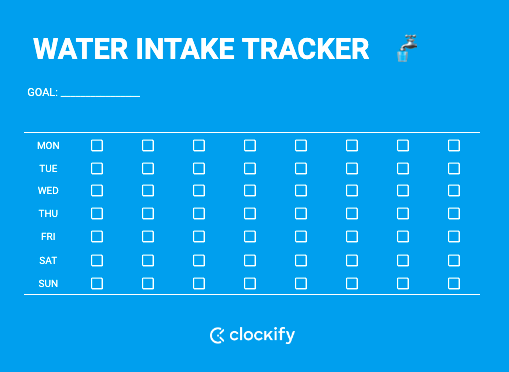 Water Intake Tracker Screenshot