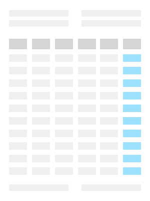 Vorschau der Vorlage für Arbeitszeittabelle für Projekte