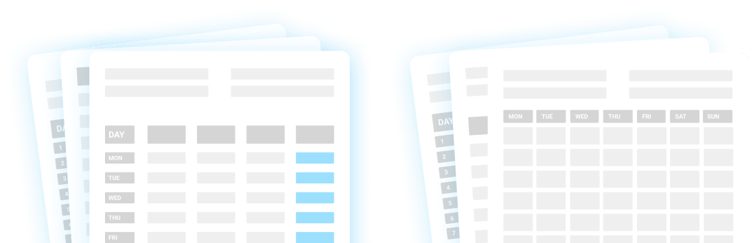 timesheet templates clockify