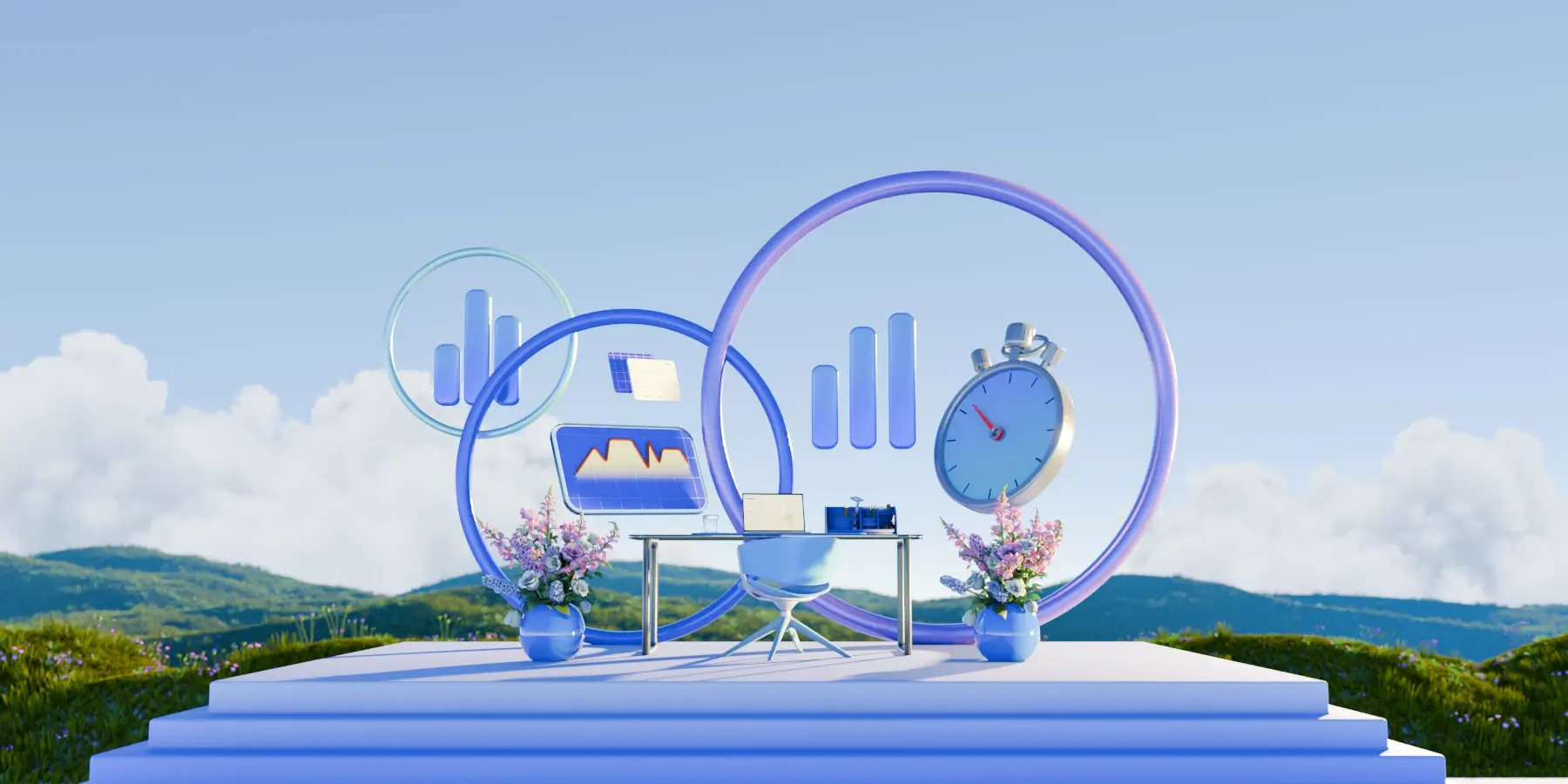 Time management tips illustration