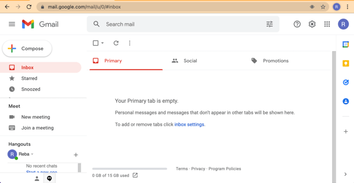 Time management technique inbox zero