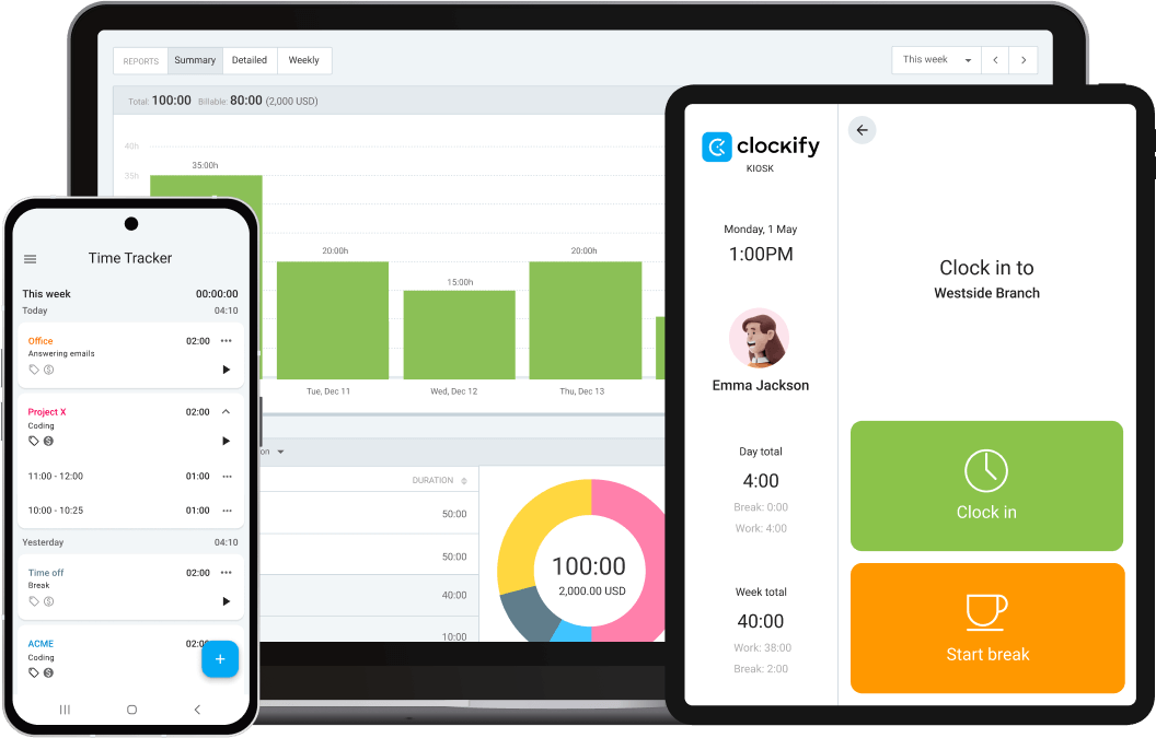Free time tracking software for OnPay