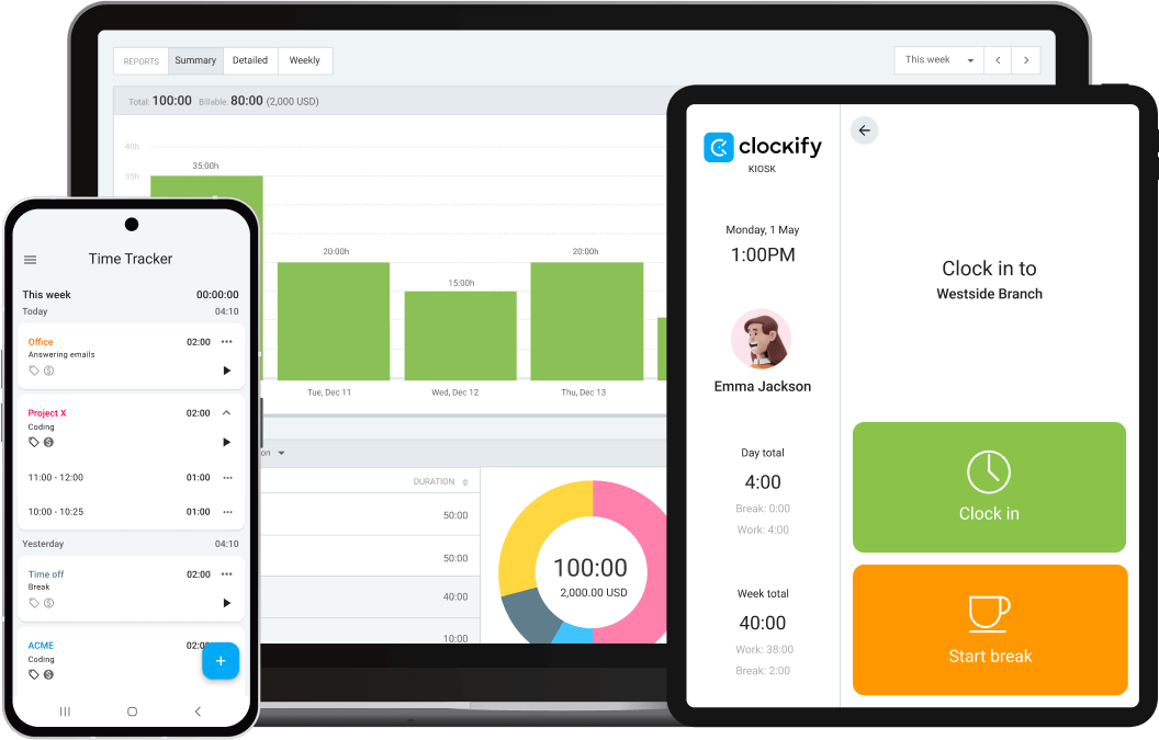 Free Time Tracking For Workday Clockify 