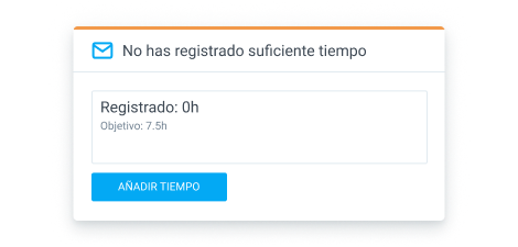 Recordatorio automático de Clockify
