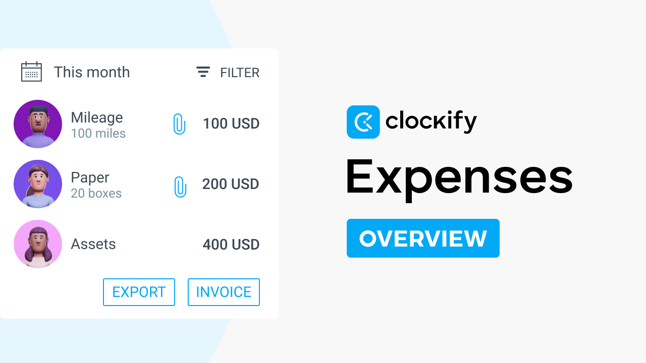 features expenses overview
