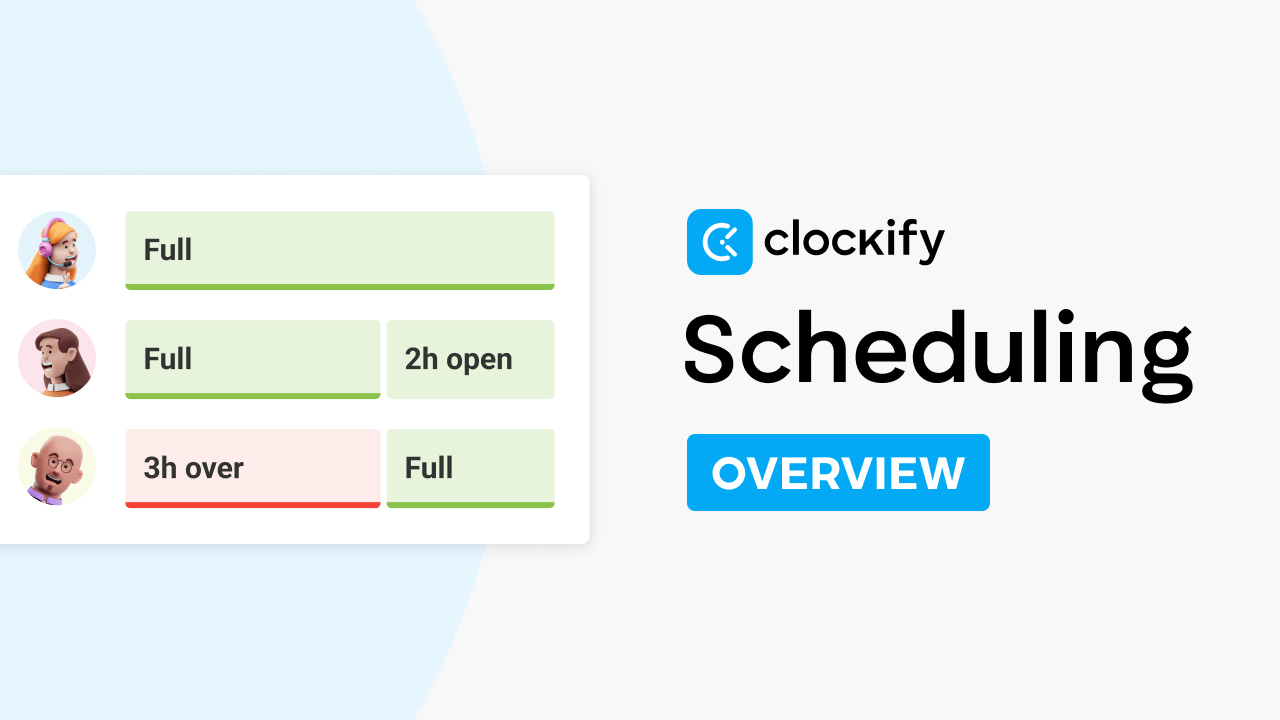 features scheduling overview
