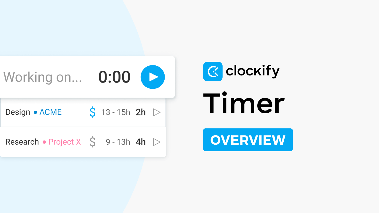 feature timer overview