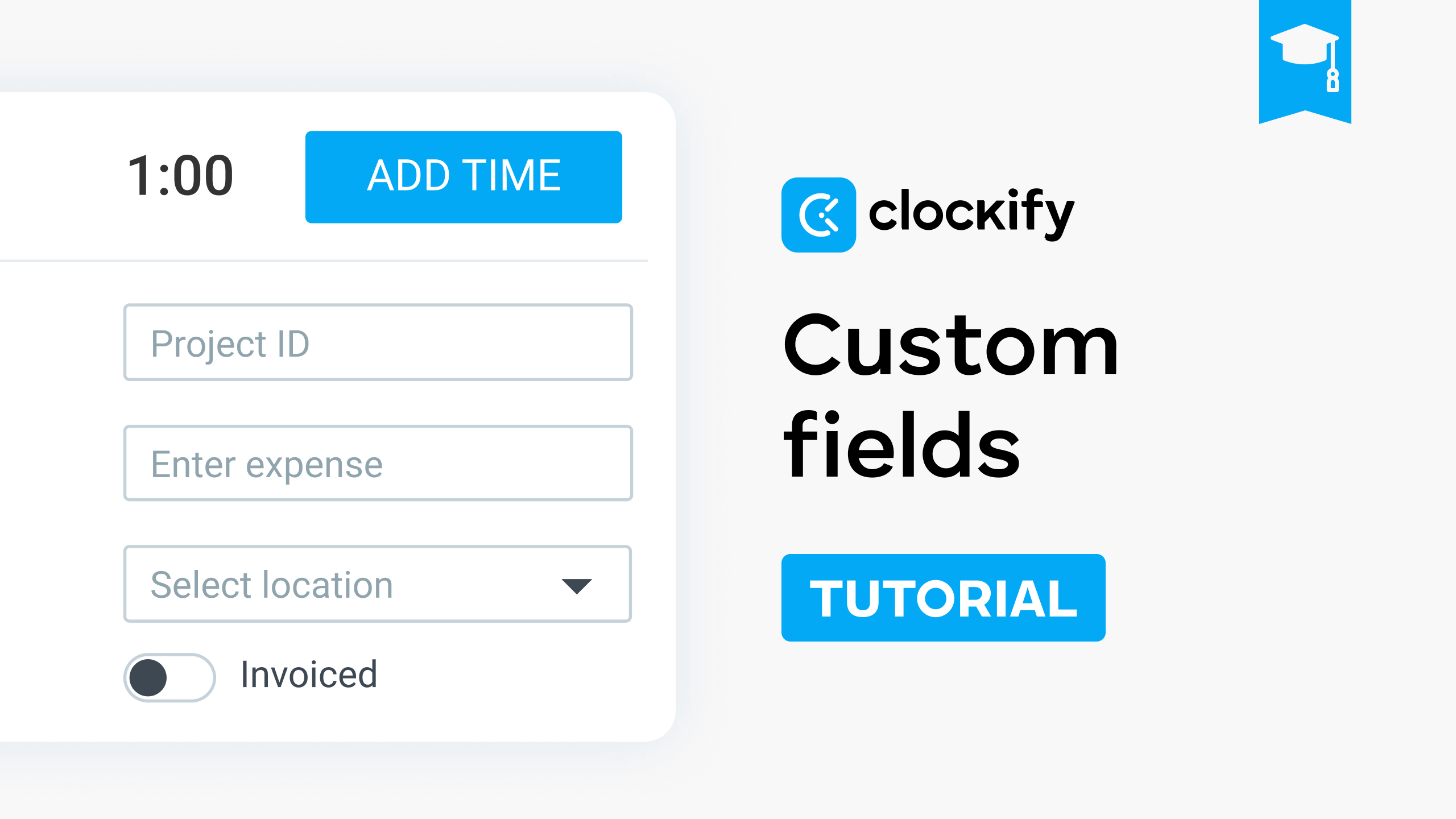 time tracking tutorial custom fields