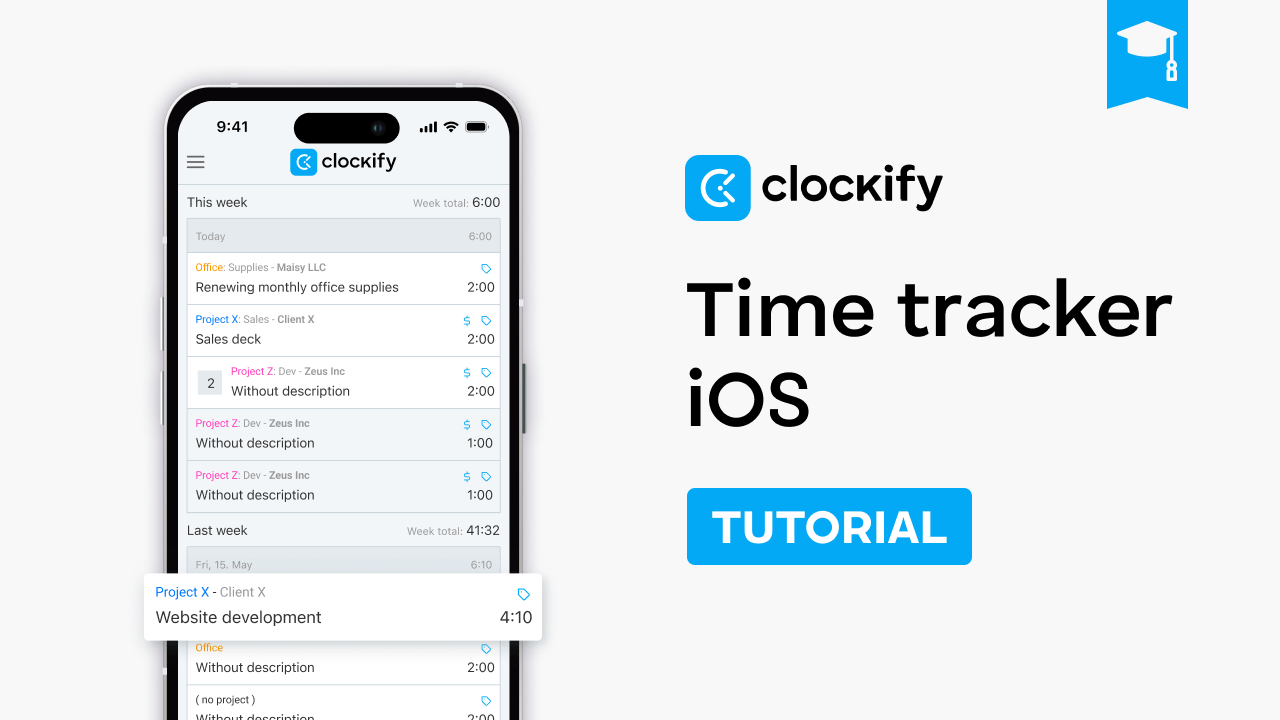 tutoriel de suivi du temps ios