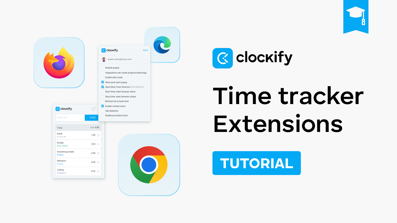 tutoriel de suivi du temps extensions