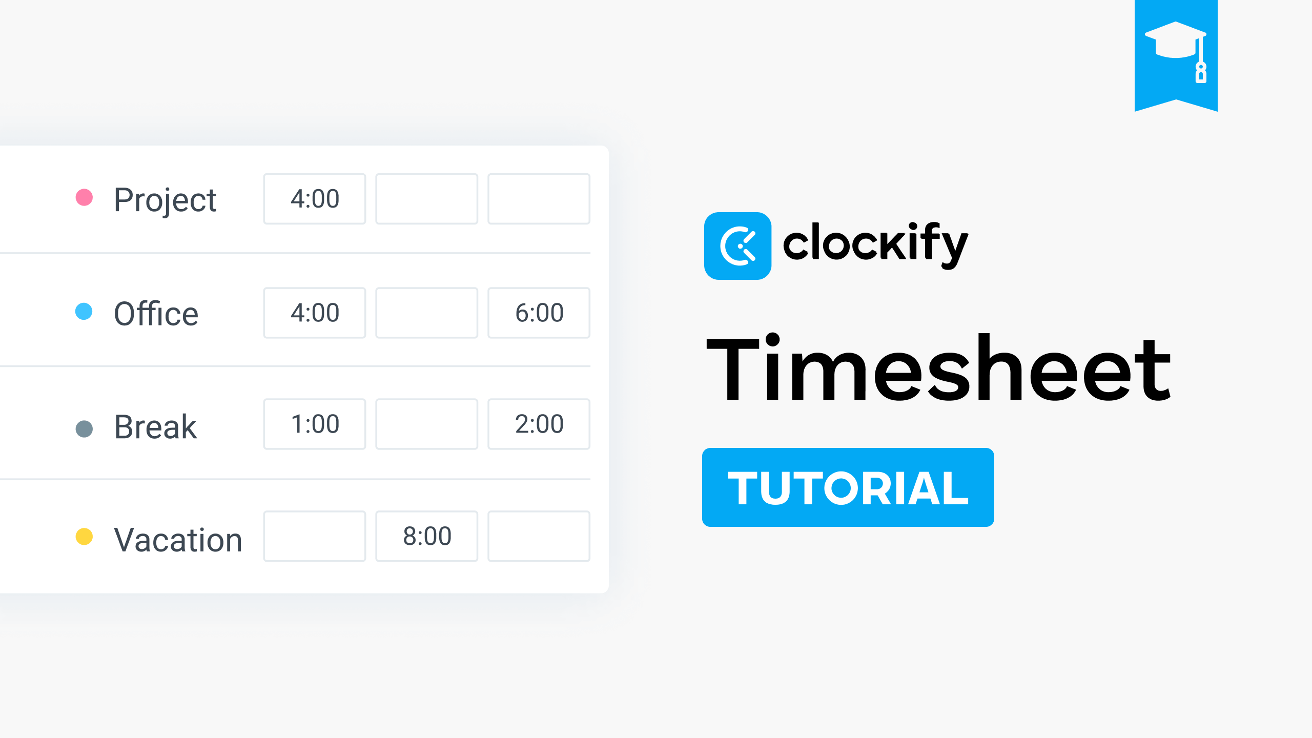 tutoriel de suivi du temps feuille de temps