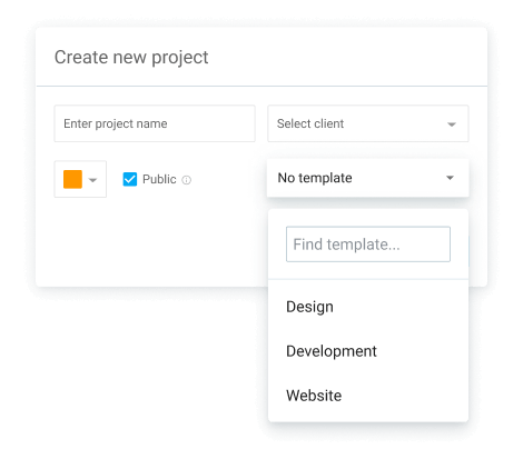 Add projects