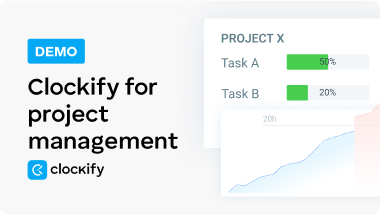 Clockify for project management