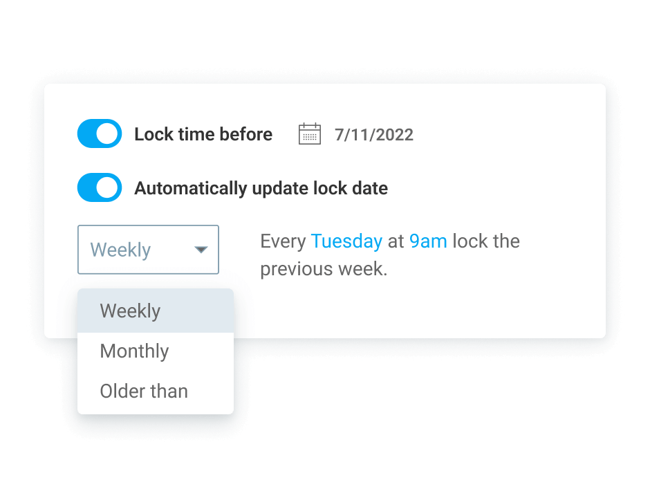 Lock time