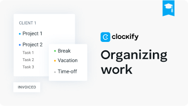 organizing work