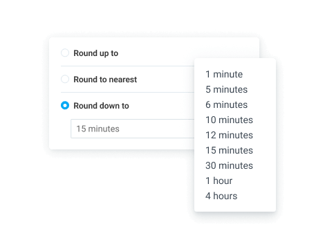 Time rounding