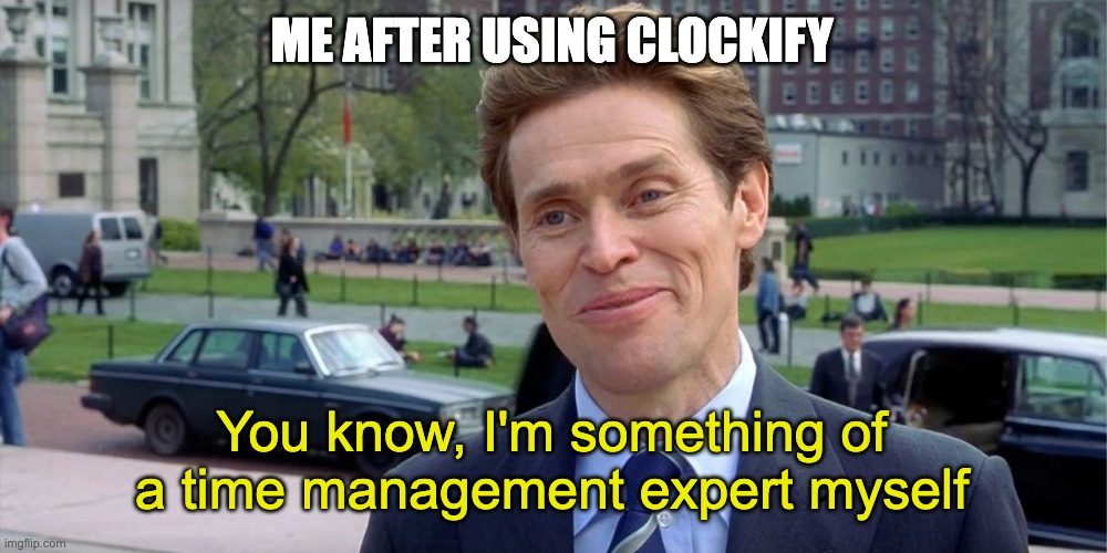 110 Time management expert meme