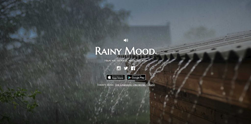 rainymood Productivity Tools for Programmers