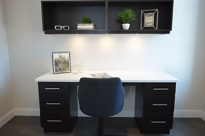 desk with drawers