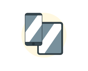 iphone and ipad icon