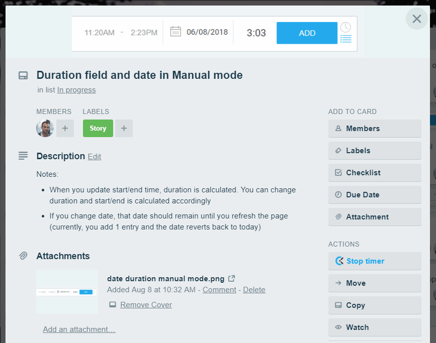 duration fields