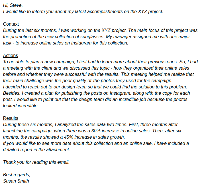 How To Show Your Boss How Much You Work An Email Template 2023 