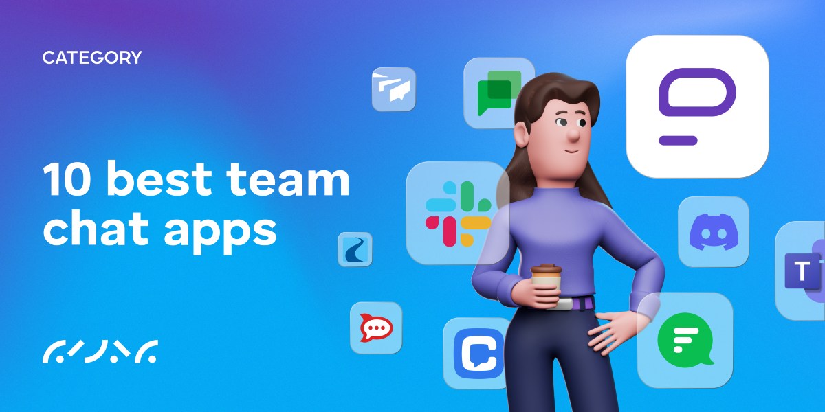 10 best team chat apps - cover