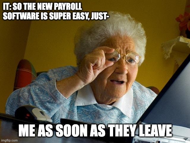 Payroll approval meme