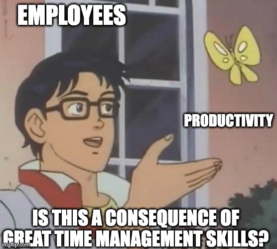 Employees and productivity meme