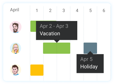 Honor work preferences - vacation and holiday