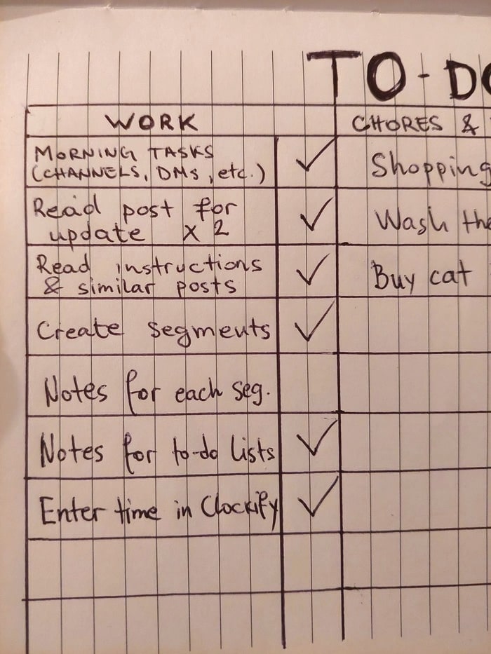 The To-Do list: How to use to-do lists in the most productive way