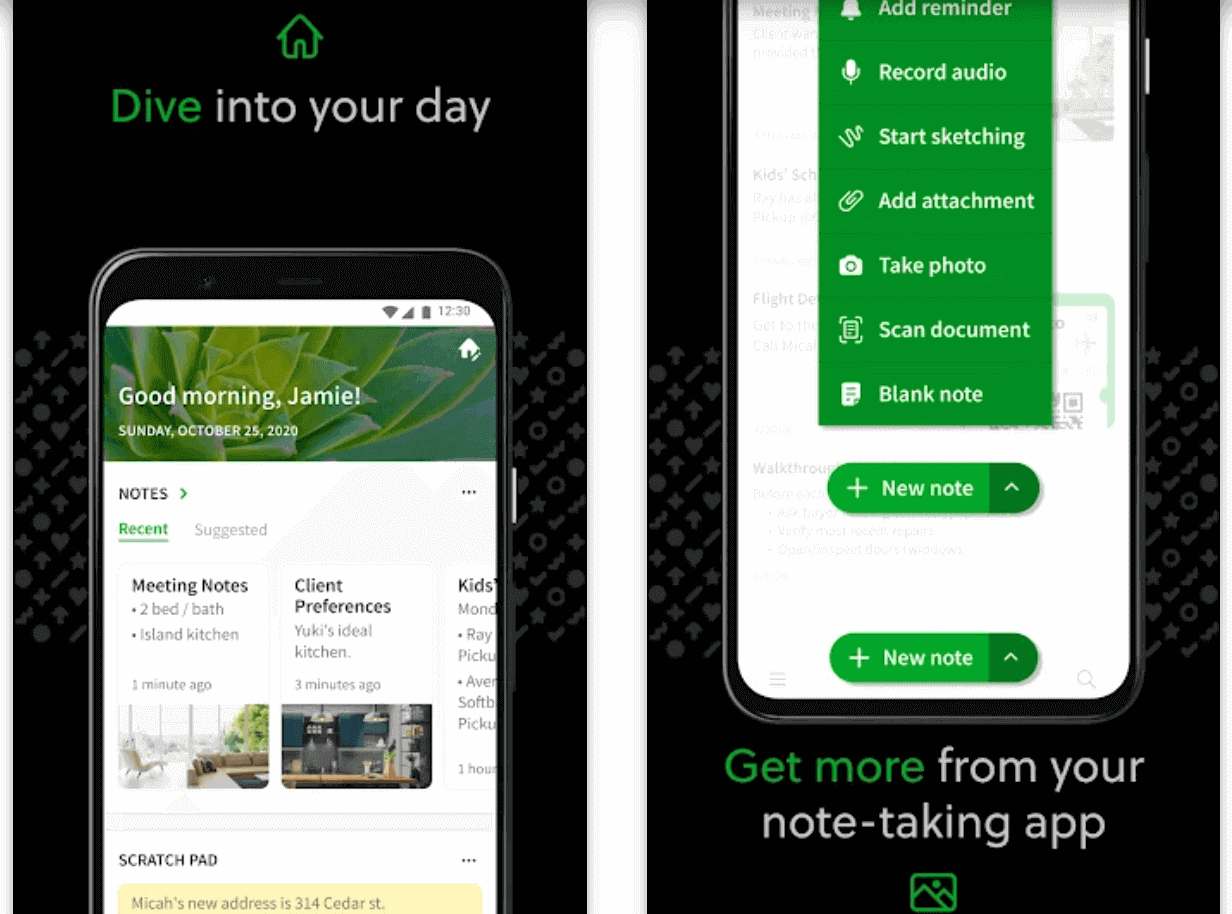 Evernote organization app