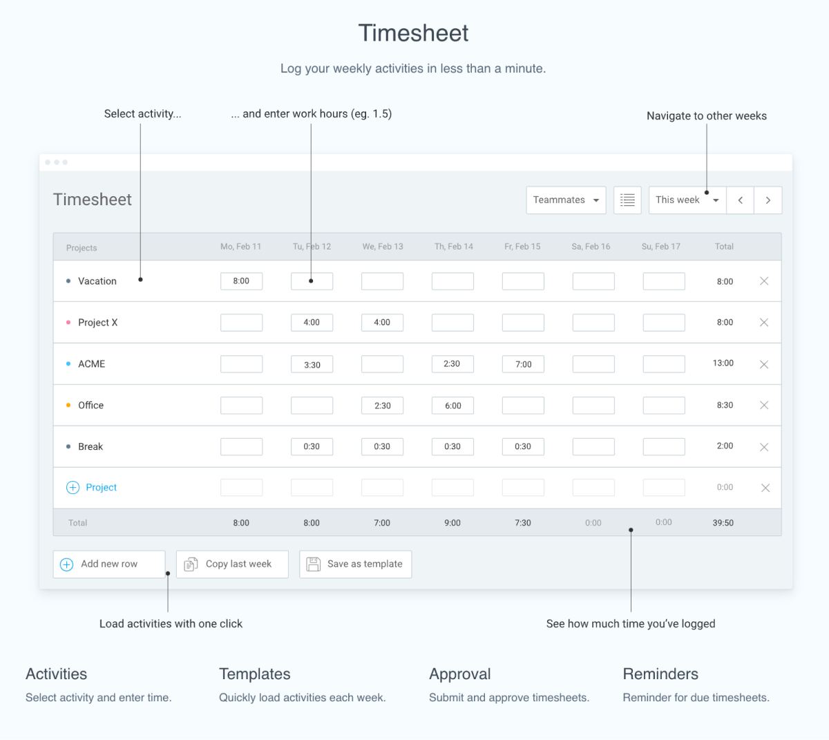 Timesheet