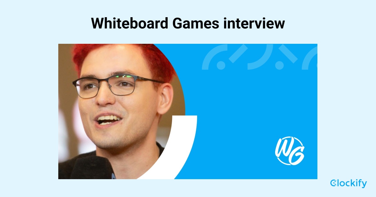 How Clockify helped Whiteboard Games build their game