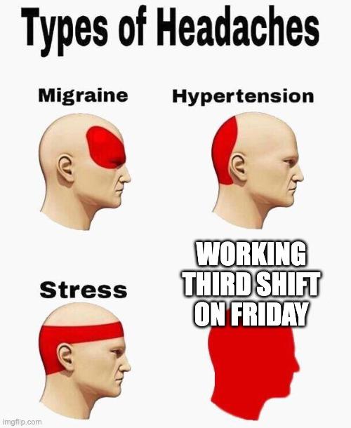 Headache Friday meme