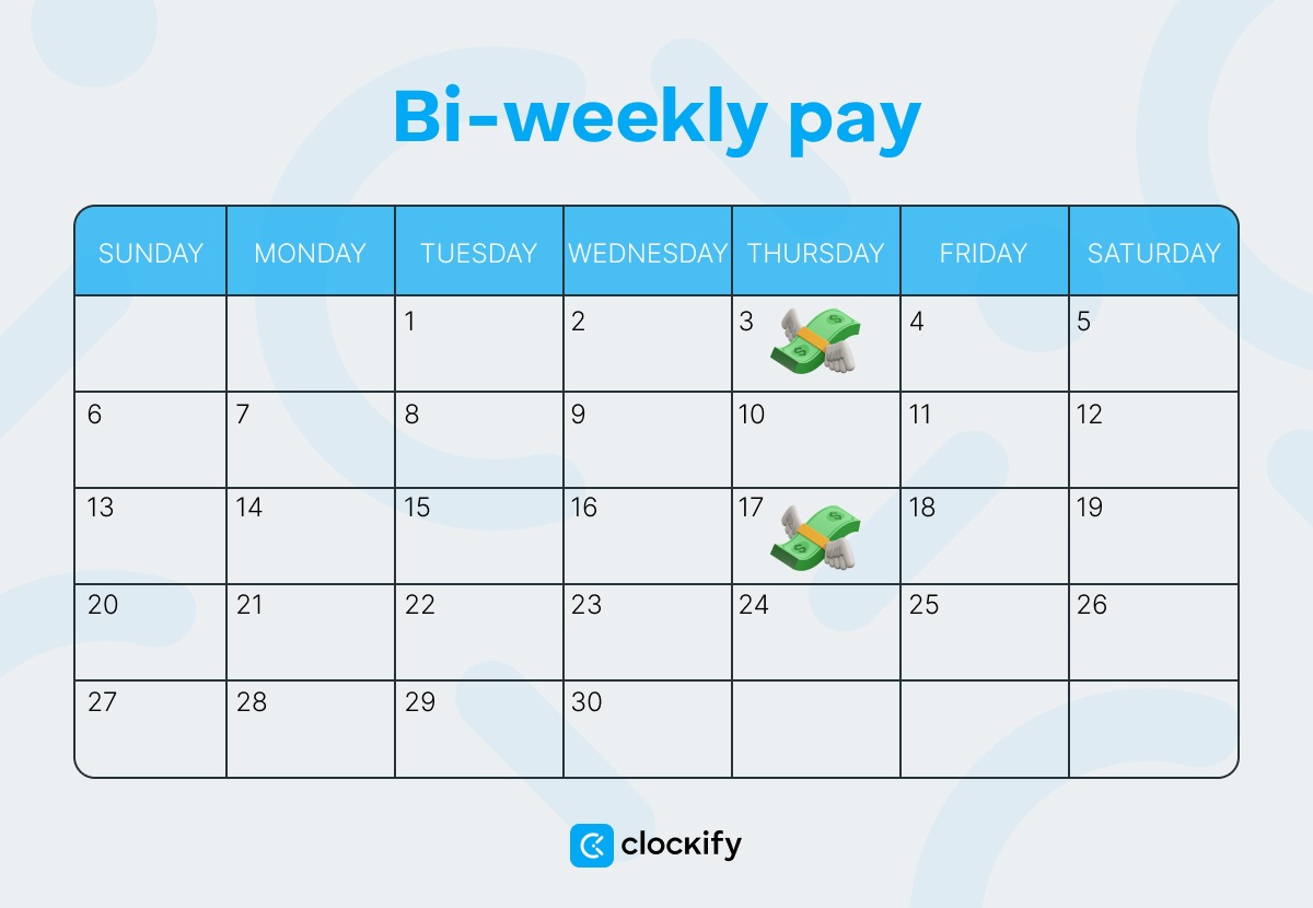 Bi-weekly pay